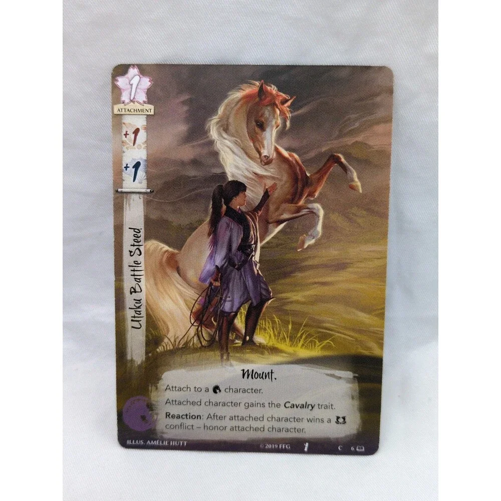 (6) Legend Of The Five Rings Across The Burning Sanda LCG Promo Cards